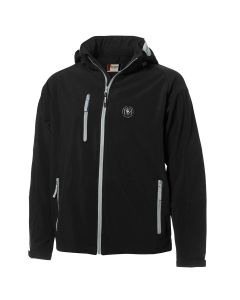 Clique - Serac Stretch Softshell Hooded Full-zip Jacket
